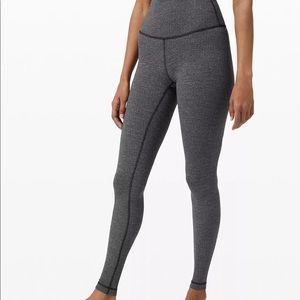 Wunder Under Gray Herringbone Leggings